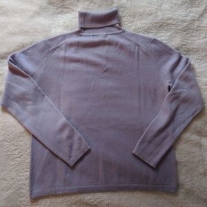 Amber Stone Cashmere Turtleneck Sweater